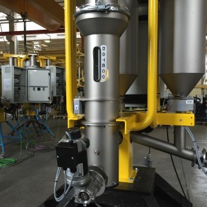 COMPO with pipe dosing station for regrind material